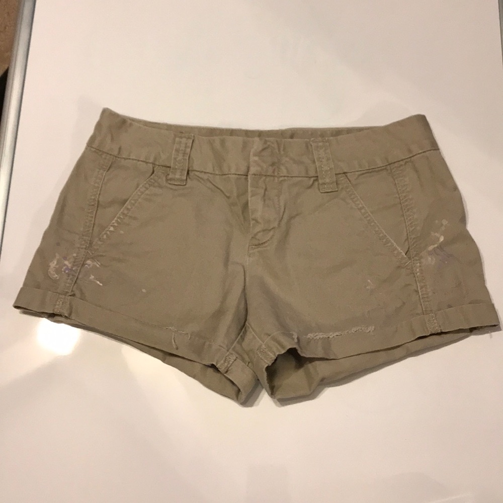 free people spatter paint shorts